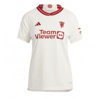 Manchester United Alejandro Garnacho #17 Replica Third Shirt Ladies 2023-24 Short Sleeve